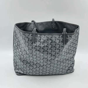 Goyard Anjou PM Medium Tote Grey Reversible leather lining